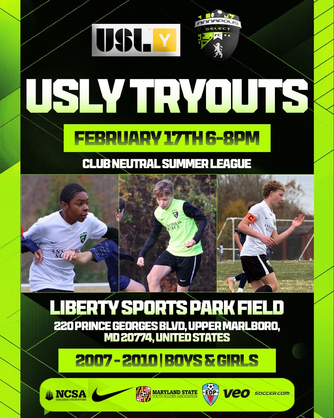 ANASEL - USLY TRYOUTSNEW